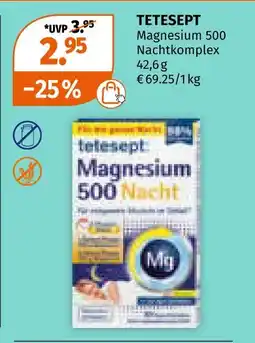 Müller Tetesept magnesium 500 nachtkomplex Angebot