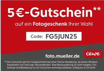 Müller 5 €-gutschein Angebot