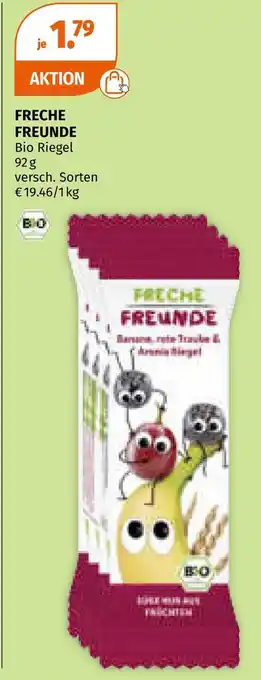 Müller Freche freunde bio riegel Angebot