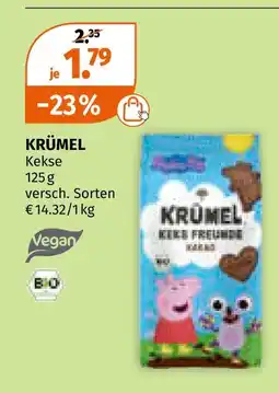 Müller Krümel kekse Angebot