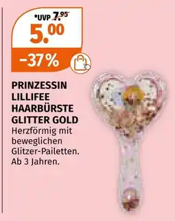 Müller Prinzessin lillifee haarbürste glitter gold Angebot