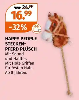 Müller Happy people steckenpferd plüsch Angebot
