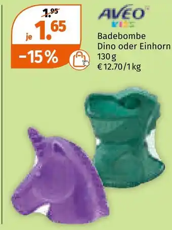 Müller Aveo badebombe dino oder einhorn Angebot