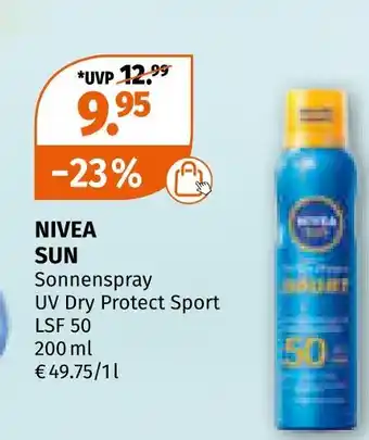 Müller Nivea sun sonnenspray Angebot