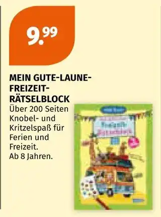Müller Mein gute-laune-freizeit-rätselblock Angebot