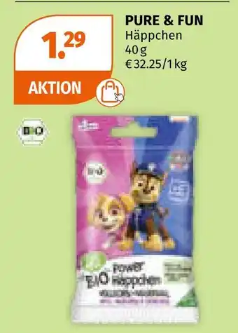 Müller Pure & fun häppchen Angebot