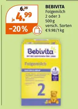 Müller Bebivita folgemilch Angebot