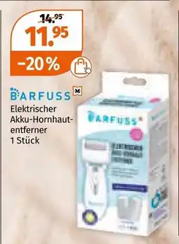Müller Barfuss elektrischer akku-hornhautentferner Angebot