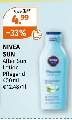Müller Nivea sun after-sun-lotion Angebot