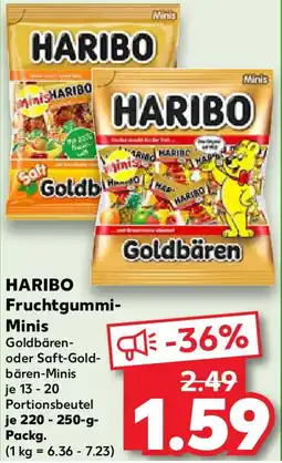 Kaufland HARIBO Fruchtgummi- Minis Angebot