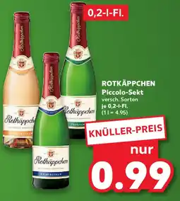 Kaufland ROTKÄPPCHEN Piccolo-Sekt Angebot