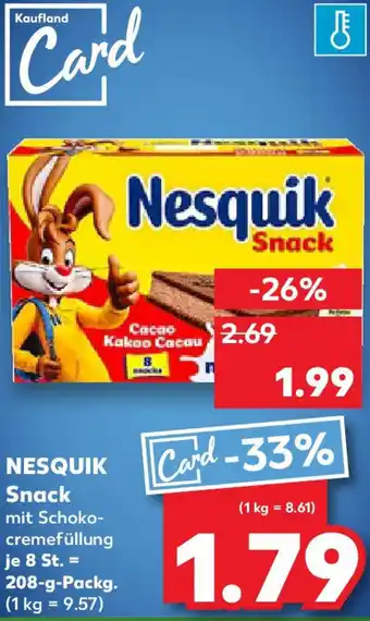 Kaufland NESQUIK Snack Angebot