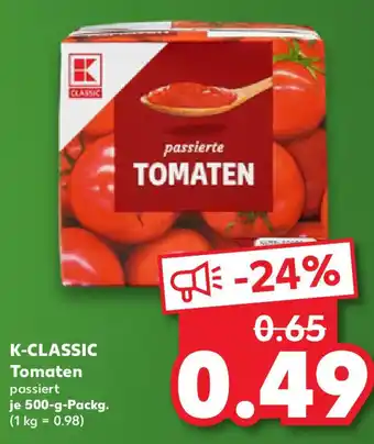 Kaufland K-CLASSIC Tomaten Angebot