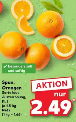 Kaufland Span. Orangen Angebot