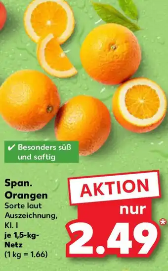 Kaufland Span. Orangen Angebot