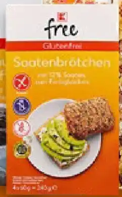 Kaufland K-FREE GLUTENFREI Brötchen Angebot