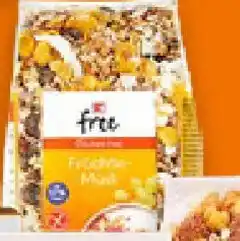 Kaufland K-FREE GLUTENFREI Bio-Schoko- oder -Früchtemüsli Angebot