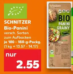 Kaufland SCHNITZER Bio-Panini Angebot