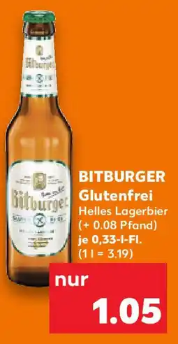 Kaufland BITBURGER Glutenfrei Angebot