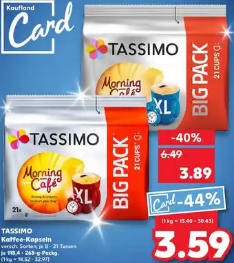 Kaufland TASSIMO Kaffee-Kapseln Angebot