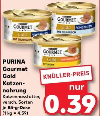 Kaufland PURINA Gourmet Gold Katzen- nahrung Angebot