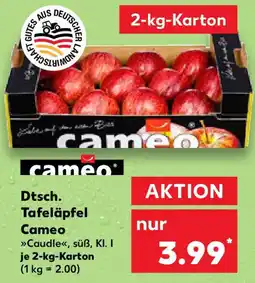 Kaufland Dtsch. Tafeläpfel Cameo Angebot