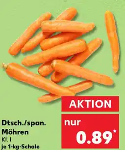 Kaufland Dtsch./span. Möhren Angebot