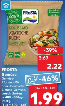 Kaufland FROSTA Gemüse Angebot
