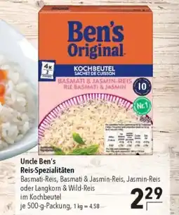 CITTI Markt Ben's Original Reis-Spezialitäten Angebot
