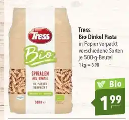 CITTI Markt Tress Bio Dinkel Pasta Angebot