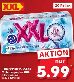 Kaufland THE PAPER-MAKERS Toilettenpapier XXL Angebot