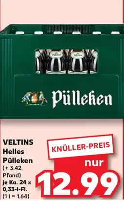 Kaufland VELTINS Helles Pülleken Angebot