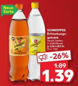 Kaufland SCHWEPPES Erfrischungs- getränk Angebot