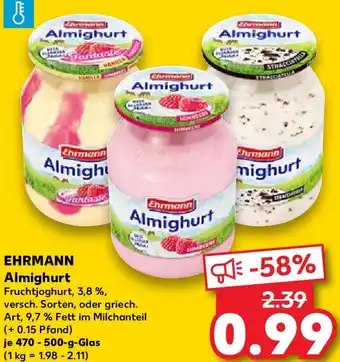 Kaufland EHRMANN Almighurt Angebot