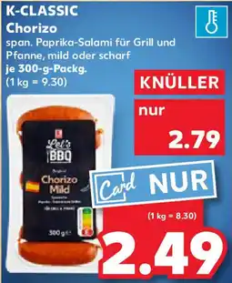 Kaufland K-CLASSIC Chorizo Angebot