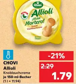 Kaufland CHOVI Allioli Angebot