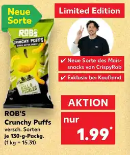 Kaufland ROB'S Crunchy Puffs Angebot