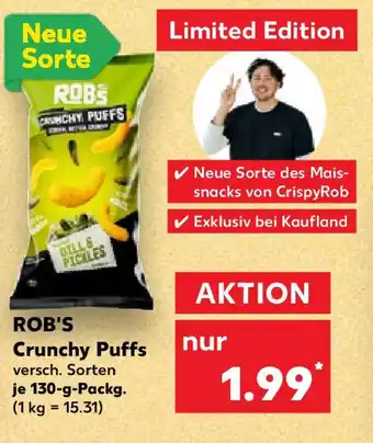 Kaufland ROB'S Crunchy Puffs Angebot