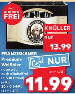 Kaufland FRANZISKANER Premium- Weißbier Angebot