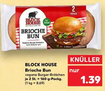 Kaufland BLOCK HOUSE Brioche Bun Angebot