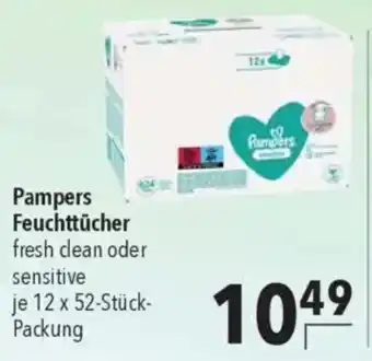 CITTI Markt Pampers Feuchttücher Angebot