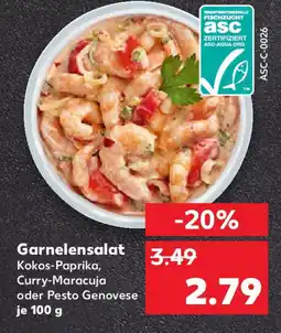 Kaufland Garnelensalat Kokos-Paprika Angebot