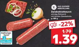 Kaufland Zwiebelmettwurst Angebot