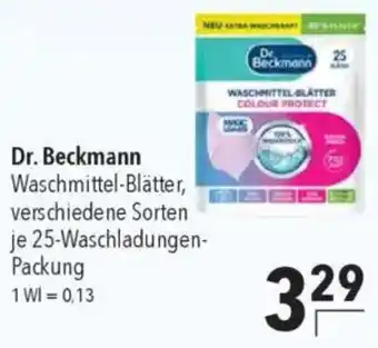 CITTI Markt Dr. Beckmann Waschmittel-Blätter Angebot