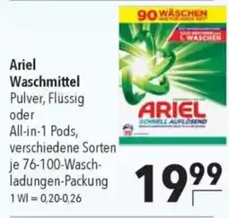 CITTI Markt Ariel Waschmittel Angebot