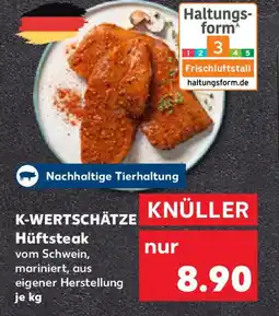 Kaufland K-WERTSCHÄTZE Hüftsteak Angebot