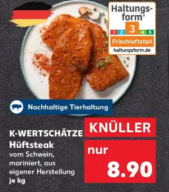 Kaufland K-WERTSCHÄTZE Hüftsteak Angebot