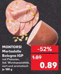 Kaufland MONTORSI Mortadella Bologna IGP Angebot