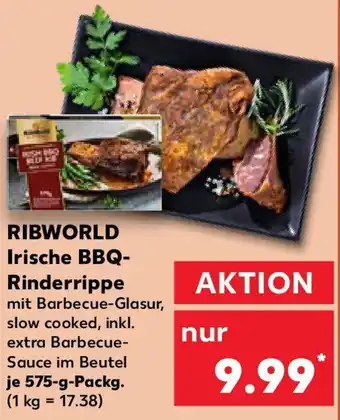 Kaufland RIBWORLD Irische BBQ- Rinderrippe Angebot
