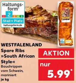 Kaufland WESTFALENLAND Spare Ribs South African Style Angebot